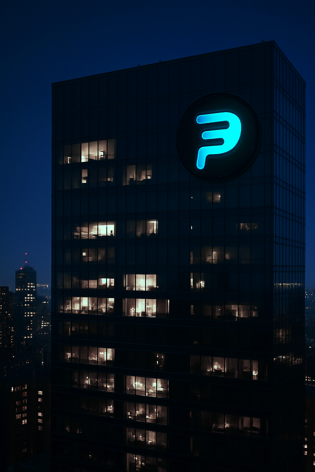 Building facade with Pacquing Financial branding by Federico Pacquing